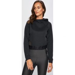 Under Armour - Bluza. Czarne bluzy damskie z kapturem marki Under Armour, s, z poliesteru. Za 279,90 zł.