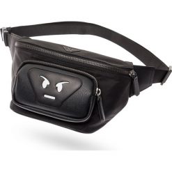 NERKA emporio armani. Czarne torby męskie skórzane Emporio Armani, w paski, z tkaniny. W wyprzedaży za 716,63 zł.
