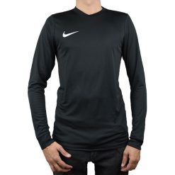 Nike Park VI LS 725884-010. Czarne t-shirty męskie Nike, m, z elastanu. W wyprzedaży za 69,99 zł.