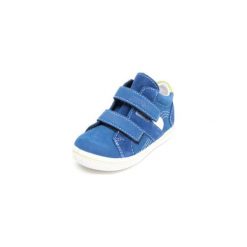 Pepino Boys Półbuty Laif tinte (średnie) - niebieski - Gr.Moda (2 - 6 lat). Niebieskie buciki niemowlęce Pepino, ze skóry, bez zapięcia. Za 269,00 zł.
