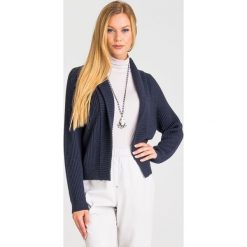KARDIGAN PAPRICA MAX MARA LEISURE. Niebieskie swetry damskie Max Mara Leisure, s, bez wzorów, z wełny. Za 1529,00 zł.
