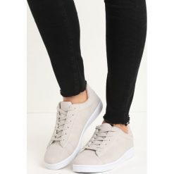 Szare Buty Sportowe Relaxation. Szare buty sportowe damskie Born2be, bez wzorów, z tkaniny, sportowe. Za 49,99 zł.