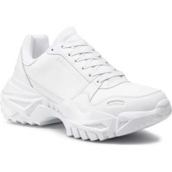 Sneakersy EMPORIO ARMANI - X4X324 XF499 00152 Optical White. Białe sneakersy męskie Emporio Armani, bez zapięcia. Za 1299,00 zł.