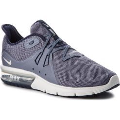 Buty NIKE - Air Max Sequent 3 921694 402 Obsidian/Summit White. Niebieskie buty do biegania męskie marki Nike, z materiału, nike air max. W wyprzedaży za 299,00 zł.