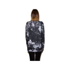 FLOWERS CREW L.E. Czarne bluzy damskie marki The Hive, s, z aplikacjami, z bawełny, bez rękawów, bez kaptura. Za 169,00 zł.