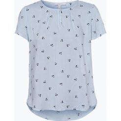 Esprit Casual - Bluzka damska, niebieski. Niebieskie bluzki damskie marki Esprit Casual, bez wzorów, casualowe, bez kołnierzyka, bez rękawów. Za 129,95 zł.