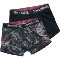 Rock Rebel by EMP Devil's Plaything Bokserki szary/czarny. Czarne bokserki męskie marki Black Premium by EMP. Za 79,90 zł.