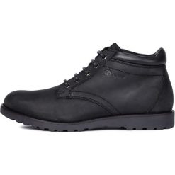 Geox botki męskie Highland U94R9C 00045 43.0 czarne. Czarne botki męskie Geox, bez zapięcia. Za 429,00 zł.