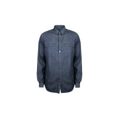 Koszule z długim rękawem Inni Producenci CFT001 03T0081. Niebieskie koszule męskie Inni Producenci, m, bez wzorów, bez kołnierzyka, z długim rękawem. Za 249,00 zł.