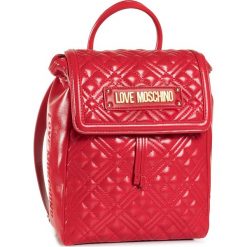 Plecak LOVE MOSCHINO - JC4012PP1BLA0500 Rosso. Czerwone plecaki damskie Love Moschino, bez wzorów, ze skóry ekologicznej, klasyczne. W wyprzedaży za 749,00 zł.