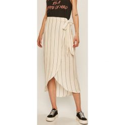 Billabong - Spódnica. Białe spódniczki damskie Billabong, na co dzień, s, bez wzorów, z elastanu, casualowe, midi, proste. W wyprzedaży za 179,90 zł.
