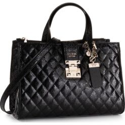 Torebka GUESS - Tiggy (SG) HWSG74 10060 BLACK. Czarne torebki klasyczne damskie Guess, z aplikacjami, ze skóry ekologicznej, klasyczne, duże, bez dodatków. Za 699,00 zł.