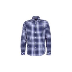 Koszule z długim rękawem G-Star Raw CORE STRAIGHT SHIRT L/S. Niebieskie koszule męskie G-Star RAW, s, bez wzorów, retro, bez kołnierzyka, z długim rękawem. Za 279,20 zł.