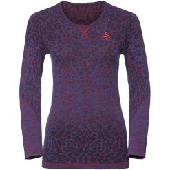 Odlo Koszulka BL TOP Crew neck l/s Blackcomb fioletowa r. S (312381/20444/S). Fioletowe bluzki damskie marki Odlo, l. Za 189,17 zł.