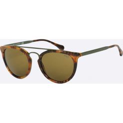 Polo Ralph Lauren - Okulary. Pomarańczowe okulary przeciwsłoneczne damskie Polo Ralph Lauren, owalne. W wyprzedaży za 329,90 zł.