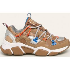 Tommy Hilfiger - Buty. Buty sportowe damskie TOMMY HILFIGER, bez wzorów, ze skóry, sportowe. Za 579,90 zł.