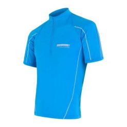 Sensor Koszulka Rowerowa Entry Blue M. Niebieskie koszulki męskie Sensor, m, bez wzorów, sportowe, bez kołnierzyka, z krótkim rękawem, krótkie. W wyprzedaży za 119,00 zł.