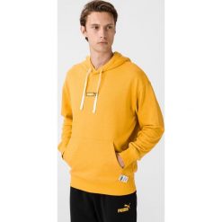 Puma Hemp Bluza Żółty. Żółte bluzy męskie Puma, m, z haftami, z bawełny, bez kołnierzyka, bez rękawów, bez kaptura. Za 378,95 zł.