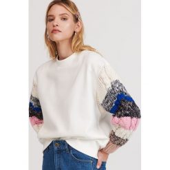 Bluza z ozdobnymi rękawami - Wielobarwny. Bluzy damskie Reserved, s. W wyprzedaży za 59,99 zł.