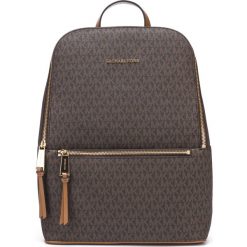 Michael Kors Toby Medium Plecak Brązowy. Pomarańczowe plecaki damskie Michael Kors, w paski, ze skóry. Za 1315,95 zł.