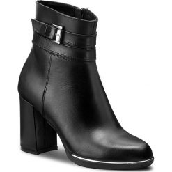 Buty zimowe damskie: Botki OLEKSY – 493/575 Czarny