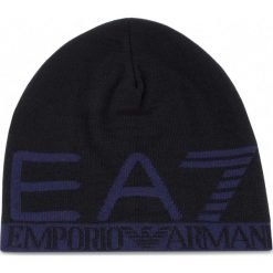 Czapka EA7 EMPORIO ARMANI - 275560 8A301 02836 M Dark Blue. Niebieskie czapki damskie EA7 Emporio Armani, z materiału. W wyprzedaży za 179,00 zł.