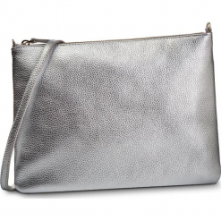 Torebka COCCINELLE - DV3 Mini Bag E5 DV3 55 F4 07 Silver Y69. Szare torebki klasyczne damskie Coccinelle, bez wzorów, ze skóry, bez dodatków. W wyprzedaży za 439,00 zł.