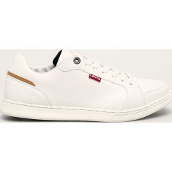 Levi's - Buty. Białe buty sportowe męskie Levi's®, z gumy, na sznurówki. W wyprzedaży za 239,90 zł.