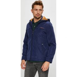 U.S. Polo - Kurtka. Niebieskie kurtki męskie przejściowe marki U.S. Polo, m, z poliesteru, z kapturem. W wyprzedaży za 479,90 zł.