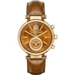 PROMOCJA ZEGAREK MICHAEL KORS MK2424. Brązowe zegarki damskie marki Michael Kors, ze stali. W wyprzedaży za 899,00 zł.