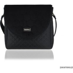 TOREBKA PURO CLASSIC 2492 BLACK HONEYCOMB. Czarne torebki klasyczne damskie Pakamera, bez wzorów, na ramię, bez dodatków. Za 179,00 zł.
