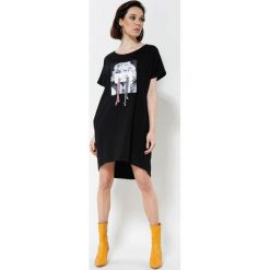 Sukienki: Czarna Sukienka Fame Lover