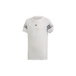 T-shirty z krótkim rękawem Dziecko adidas Koszulka Outline. Białe bluzki dziewczęce marki Adidas, z krótkim rękawem. Za 99,95 zł.