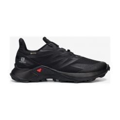 Salomon Supercross Blast GTX Tenisówki Czarny. Czarne trampki męskie Salomon, bez wzorów, z materiału, na sznurówki. Za 566,95 zł.