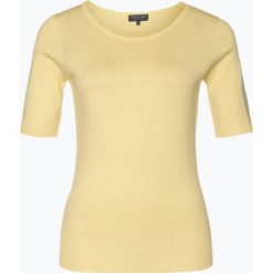 Marie Lund - Sweter damski, żółty. Żółte swetry damskie Marie Lund, l, bez wzorów, z wiskozy, z krótkim rękawem, krótkie, bez kaptura. Za 129,95 zł.
