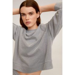 Mango - Bluza Pique. Szare bluzy damskie Mango, s, bez wzorów, z elastanu, bez rękawów, bez kaptura. W wyprzedaży za 69,90 zł.