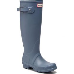 Kalosze HUNTER - Original Tall WFT2000RMA Gull Grey. Szare kalosze damskie Hunter, bez wzorów, z tworzywa sztucznego. Za 579,00 zł.