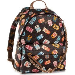 Plecak MICHAEL MICHAEL KORS - Slater 30T0G04B10 Brown Multi. Pomarańczowe plecaki damskie MICHAEL Michael Kors, bez wzorów, ze skóry. Za 1329,00 zł.