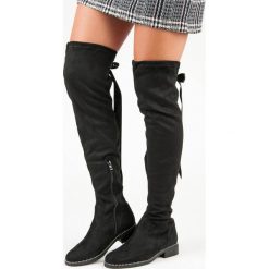 ELEGANCKIE ZAMSZOWE KOZAKI. Czerwone buty zimowe damskie marki SEASTAR. Za 159,00 zł.