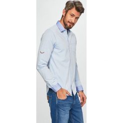 Scotch & Soda - Koszula. Niebieskie koszule męskie Scotch & Soda, s, bez wzorów, z bawełny, klasyczne, z klasycznym kołnierzykiem, z długim rękawem. W wyprzedaży za 219,90 zł.