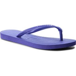 Japonki HAVAIANAS - H. Slim 40000309461 Purple/Purple/Pur. Fioletowe sandały dziewczęce Havaianas, z tworzywa sztucznego, bez zapięcia. W wyprzedaży za 99,00 zł.