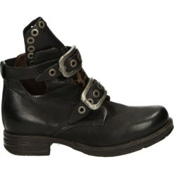Botki - 259202 NERO. Brązowe botki damskie skórzane marki Venezia. Za 479,00 zł.