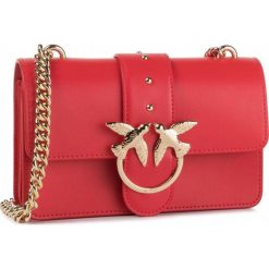 Torebka PINKO - Love Mini Simply Cl PE 20 PLTT 1P21R4 Y5FF Red R24. Czerwone torebki klasyczne damskie Pinko, bez wzorów, ze skóry, klasyczne, bez dodatków. Za 1079,00 zł.