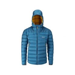 Kurtki sportowe męskie: RAB Męska Kurtka Puchowa Electron Jacket Niebieska r. L