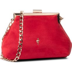 Torebka MENBUR - 447810076 Rojo. Czerwone torebki klasyczne damskie Menbur, bez wzorów, z materiału, eleganckie, bez dodatków. Za 169,00 zł.