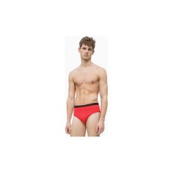 Slipy Calvin Klein Jeans KM0KM00257 BRIEF. Czerwone skarpetki męskie Calvin Klein Jeans, bez wzorów, z jeansu. Za 141,40 zł.