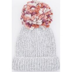 Czapka z pomponem - Jasny szar. Szare czapki damskie Reserved. Za 49,99 zł.