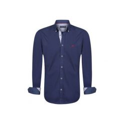 Sir Raymond Tailor Koszula Męska, L, Ciemnoniebieska. Niebieskie koszule męskie Sir Raymond Tailor, m, z aplikacjami, eleganckie, bez kołnierzyka, bez rękawów. Za 159,00 zł.