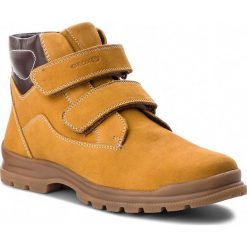 Trapery GEOX - J Navado B. C J845HC 032BC C2309 D Yellow/Dk Brown. Żółte śniegowce chłopięce Geox, bez zapięcia. W wyprzedaży za 219,00 zł.