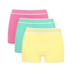 Cellbes Figi 3 Pack czerwonoróżowy zielony żółty female czerwony/różowy/zielony 62/64. Różowe majtki damskie Cellbes, z bawełny. Za 105,00 zł.